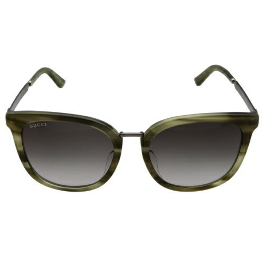 Gucci Rectangular Sunglasses Olive Green - image 2